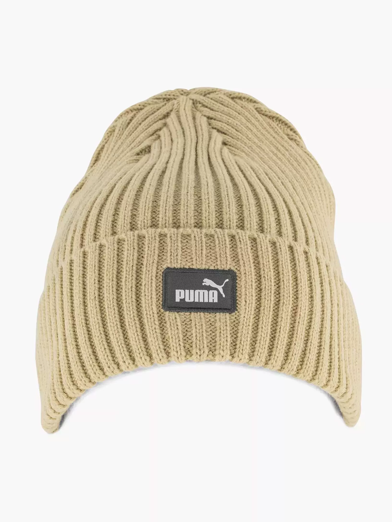 Ladies Puma Sand-Colored Classic Cuff Beanie