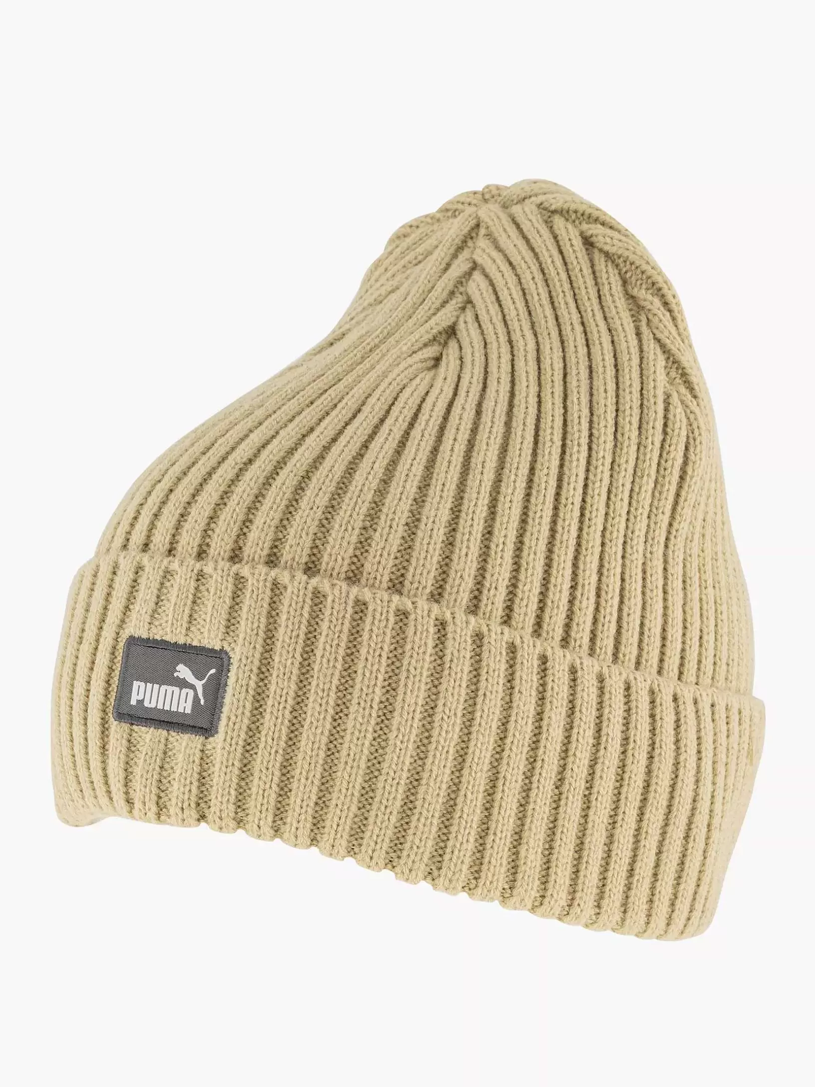 Ladies Puma Sand-Colored Classic Cuff Beanie