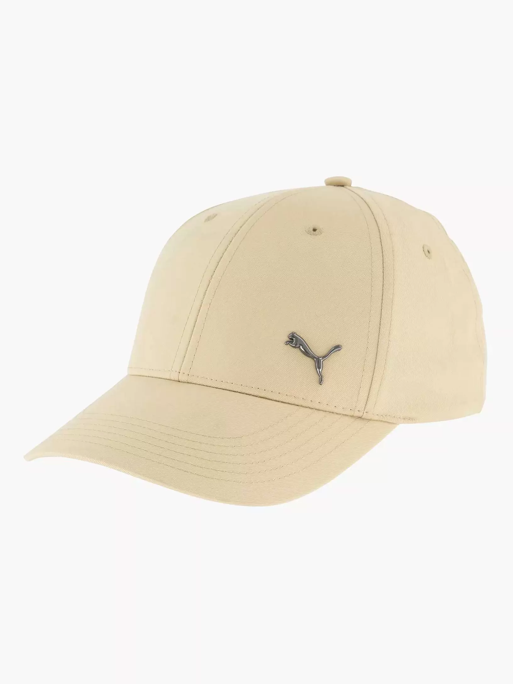 Ladies Puma Sand-Colored Metal Cat Cap