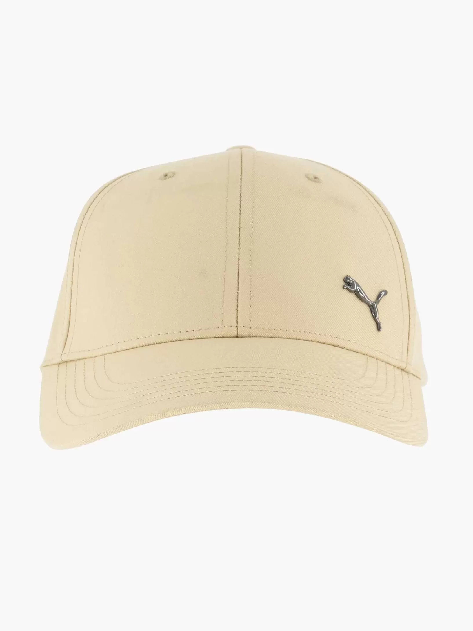 Ladies Puma Sand-Colored Metal Cat Cap